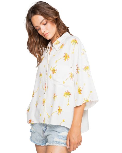 chemise manche courte oversize